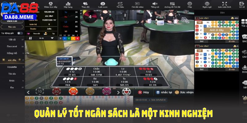 Quản lý tốt ngân sách là một kinh nghiệm chơi xóc đĩa online quan trọng Quản lý tốt ngân sách là một kinh nghiệm chơi xóc đĩa online quan trọng